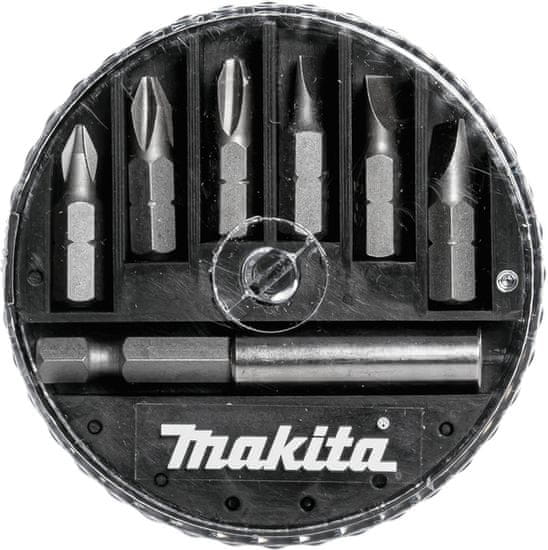 Makita D-73265 7-delni set 25mm vij. nastavkov (PH,SL) + adapter
