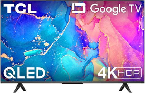 TCL 55C635 4K UHD QLED televizor, Google TV