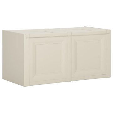 Vidaxl Škatla za blazine vanilla ice 86x40x42 cm 85 L