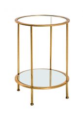 Mørtens Furniture Kavna mizica Anite I, 55 cm, zlata