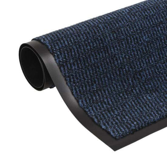 Vidaxl Protiprašni predpražnik pravokotni taftani 120x180 cm moder
