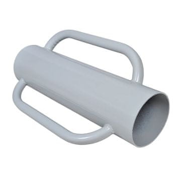 Vidaxl vidaXL Nosilec za ograjne stebre z ročaji, jeklo