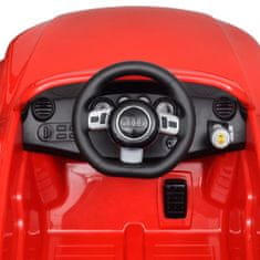 shumee Audi TT RS električni avto za otroke z dalinjcem rdeče barve