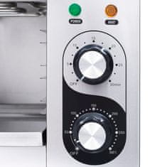 Vidaxl Električni gastronomski žar salamander 3000 W nerjaveče jeklo