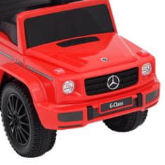 Greatstore Potisni avto poganjalec Mercedes-Benz G63 rdeč