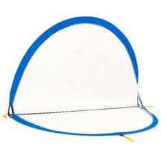 Greatstore Komplet otroških nogometnih golov s torbo 183x117,5x120,5 cm