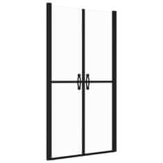 Vidaxl Vrata za tuš prozorna ESG (93-96)x190 cm