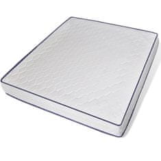 Vidaxl Vzmetnica iz spominske pene 200 x 180 x 17 cm mehka