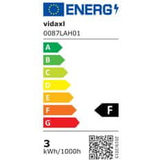 Vidaxl LED Stenska Svetilka, Senzor, Oblika Valja, Nerj. Jeklo, Črne Barve
