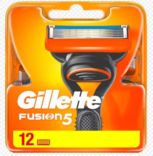Gillette Fusion nadomestna rezila, 12 kosov