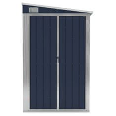 Vidaxl Vrtna lopa antracitna 118x288x178 cm jeklo