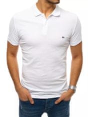 Dstreet moška polo majica z ovratnikom Aurea bela XXL