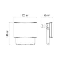Emos Tambo ZS2511 reflektor, LED, 10 W
