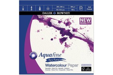 Daler Rowney Blok akvarelni Aquafine 25x25 cm 300g 12 listni CP
