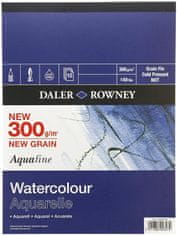 Daler Rowney Blok akvarelni Aquafine 25,4x17,78 cm, 300g, 12 listni CP