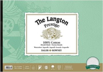 Daler Rowney Blok akvarelni Langton Prestige 50,8x35,5 cm, 300g, CP, 12 listni,