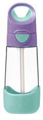b.box steklenica s slamico, 600 ml, lilac pop