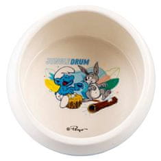 Duvo+ SMRKCI Keramična posoda Zvonko in zajec modra-bela 800ml/15x15x10cm