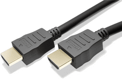 Goobay High Speed kabel, HDMI 2.1, 8K, z mrežno povezavo, pozlačen, 0,5 m (41081)