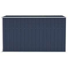 Vidaxl Vrtna lopa antracitna 118x288x178 cm jeklo