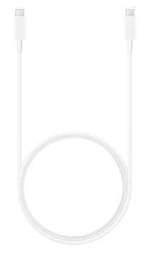 Samsung kabel za hitro polnjenje USB-C na USB-C, 3A, 1,8 m, bel