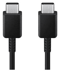 Samsung kabel za hitro polnjenje USB-C na USB-C, 3A, 1,8 m, črn