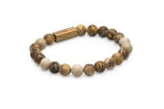 BeWooden Zapestnica s perlami Corra Bracelet L = 18-19 cm