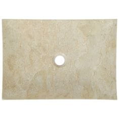Vidaxl Umivalnik 50x35x12 cm marmor krem