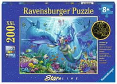 Ravensburger Osvetljena sestavljanka Podvodni raj XXL 200 kosov