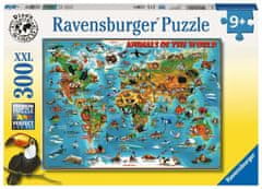 Ravensburger Puzzle Živali sveta XXL 300 kosov