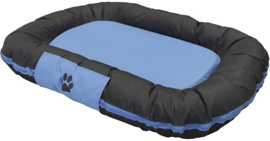Cuscino Per Cani Nobby Classic Reno - Nero, Oval, Federa Removibile, Impermeabile E Lavabile