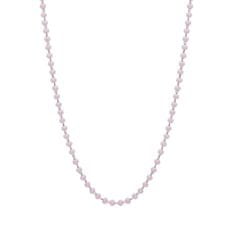 S'Agapõ Rožnata ogrlica iz perl za obeske Happy SHAC60