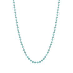 S'Agapõ Turkizna ogrlica iz perl za obeske Happy SHAC57