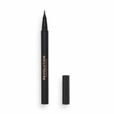 Makeup Revolution Svinčnik za obrvi Medium Brown Hair Stroke (Brow Pen) 0,5 ml