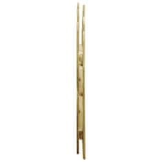 Vidaxl Vrtna vrata impregnirana borovina 100x75 cm