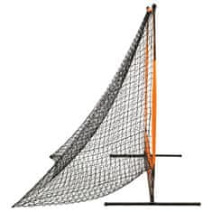 Vidaxl Vadbena mreža za baseball črna 174x76x158,5 cm