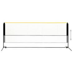 Vidaxl Nastavljiva mreža za badminton 400x103x94-158 cm kovinska