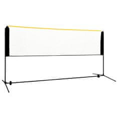 Vidaxl Nastavljiva mreža za badminton 300x103x94-158 cm kovinska