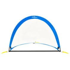 Greatstore Komplet otroških nogometnih golov s torbo 119x82x84,5 cm