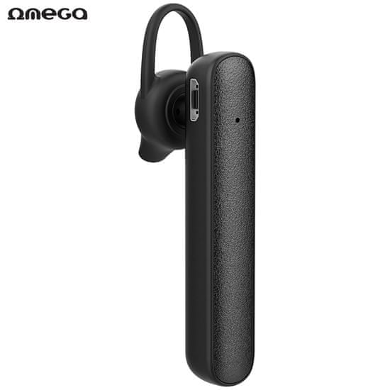 Platinet Omega OUSR640 brezžična slušalka, Bluetooth 5.0 + EDR, do 180 ur v pripravljenosti, odpravljanje hrupa, črna