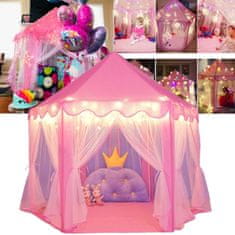 Alum online Otroški šotor Princess 140cm - roza