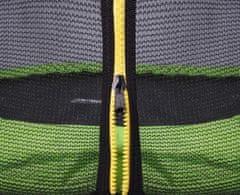 Aga Otroška trampolina 116 cm Svetlo zelena + zaščitna mreža