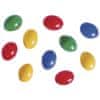 Jajca plastična, mešane barve, set 10, 6cm