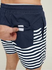 Jack&Jones Moške plavalne hlače JPSTMILOS 12205736 Navy Blaze r (Velikost S)