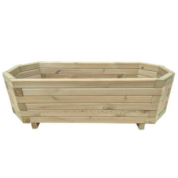Vidaxl Visoka greda 80x32x31 cm impregnirana borovina