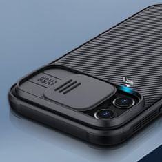 Nillkin CamShield silikonski ovitek za iPhone 12 / 12 Pro, črna