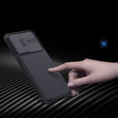 Nillkin CamShield silikonski ovitek za Samsung Galaxy S21 5G, črna