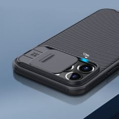 Nillkin CamShield silikonski ovitek za iPhone 13 Pro Max, modro