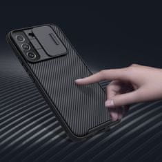 Nillkin CamShield silikonski ovitek za Samsung Galaxy S22, črna