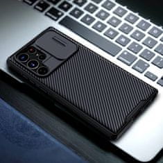 Nillkin CamShield silikonski ovitek za Samsung Galaxy S22 Ultra, črna